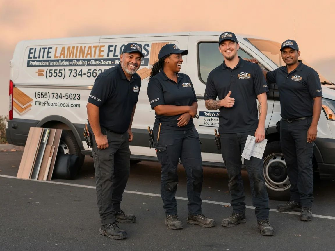 Laminate flooring installation company in Verona, MS
